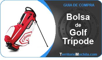 guia especializada en bolsas de golf con tripode