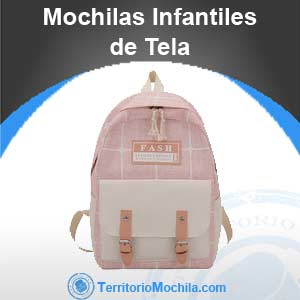 mejores mochilas infantiles de tela