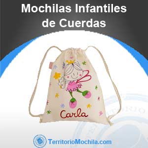 mejores mochilas infantiles con cuerdas