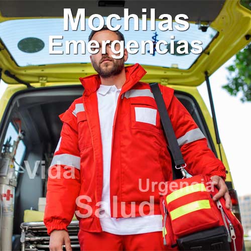 mochilas para emergencias sanitarias