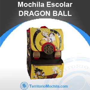 mejor mochila escolar de dragon ball