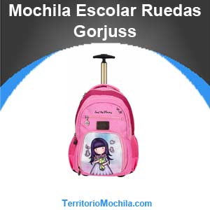 mejor mochila escolar con ruedas de Gorjuss