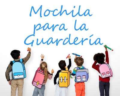 mochilas para la guarderia