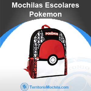 mejores mochilas escolares de pokemon
